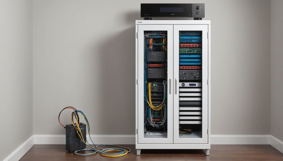 Baie 10 pouces : la solution compacte pour les petits réseaux locaux